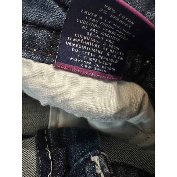 Vigoss The New York Capri Jeans Embellished Thick Stitch Women's Plus Size 20 - Picture 7 of 16